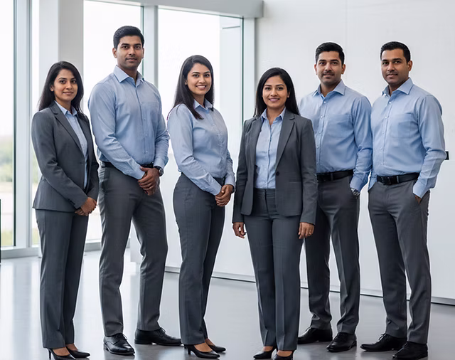 Corporate office uniforms in Maldives