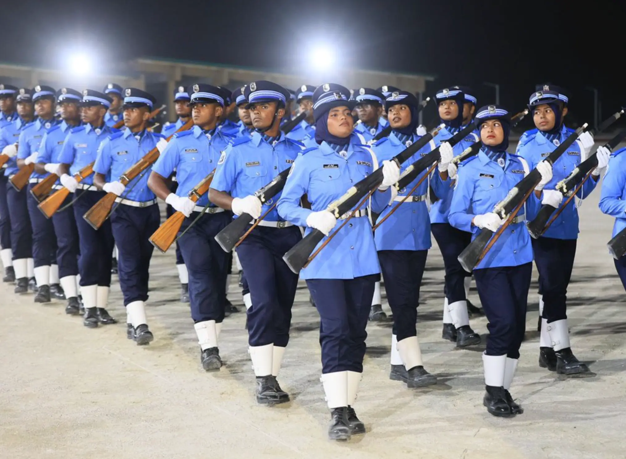 Police uniforms for Maldives Police Service